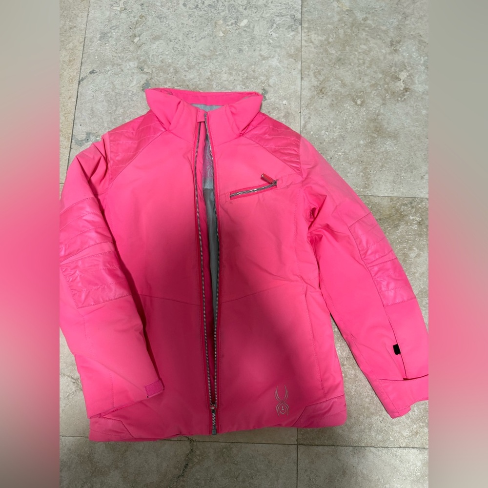 Spyder Kids Pink Ski Jacket